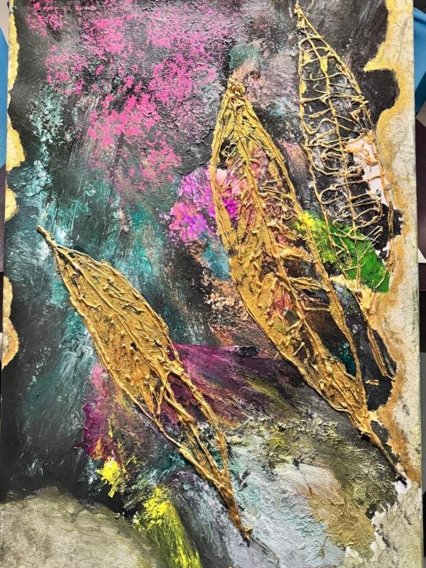 Foglie d'Oro in Tempesta